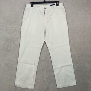 Vineyard Vines White Chinos Relaxed Fit Cotton